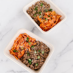 Beef Bulgogi with Kimchi and Carrots Power Pack