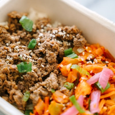 Beef Bulgogi with Kimchi and Carrots Power Pack