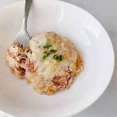 Cheesy Reuben Bake