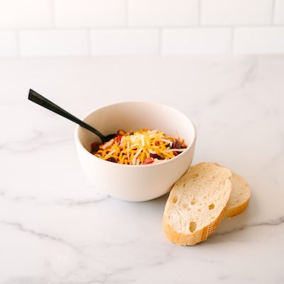 Single Serve Chicken Taco Chili