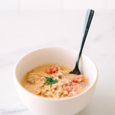 Creamy Italian Orzo Soup