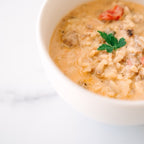 Single Serve Creamy Italian Orzo Soup