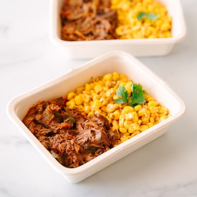 Fajita Beef and Roasted Cilantro Lime Corn Power Pack