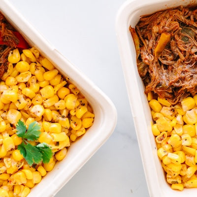 Fajita Beef and Roasted Cilantro Lime Corn Power Pack