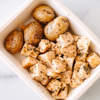 Greek Chicken and Roasted Potatoes Power Pack