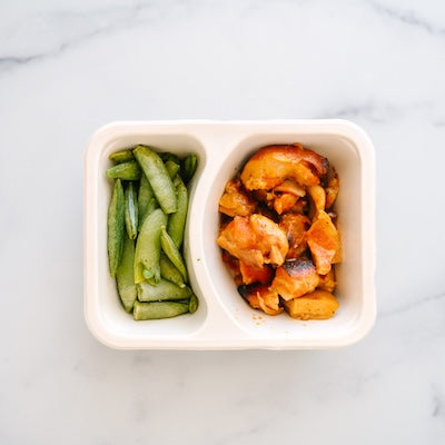 Hot Honey Chicken and Snap Peas Power Pack