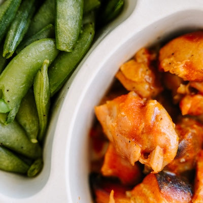 Hot Honey Chicken and Snap Peas Power Pack