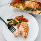 Salmon and Veggie Foil Pack
