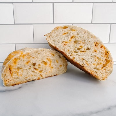 Everything Cheddar Sourdough Loaf