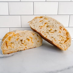 Everything Cheddar Sourdough Loaf