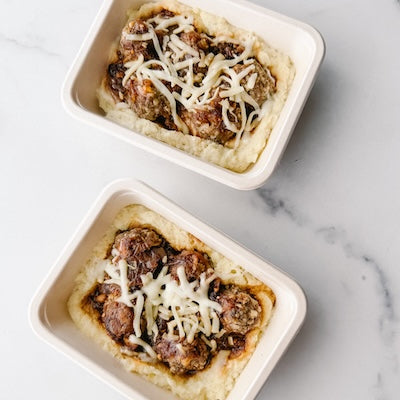 Kayla Zenner's French Onion Meatballs Power Pack