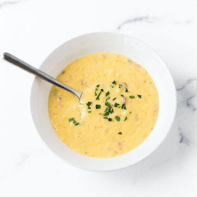 Single Serve Loaded Baked Potato Soup