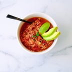 Single Serve Mexican Chicken Soup