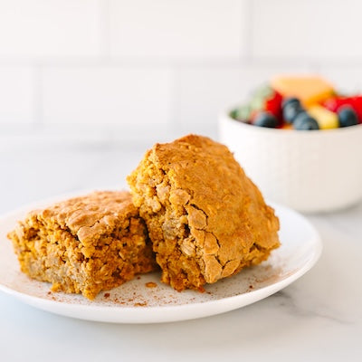 Pumpkin Spice Breakfast Bars