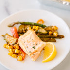 Salmon and Veggie Foil Pack