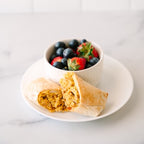 Spicy Chorizo Breakfast Burritos