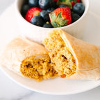 Spicy Chorizo Breakfast Burritos