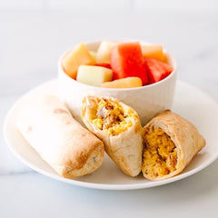 Three Little Pigs Breakfast Burritos