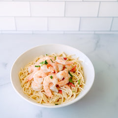 Tuscan Shrimp Pasta