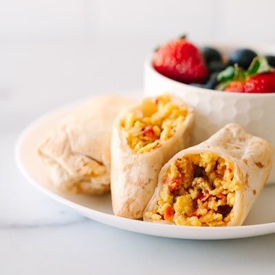 Veggie Breakfast Burritos