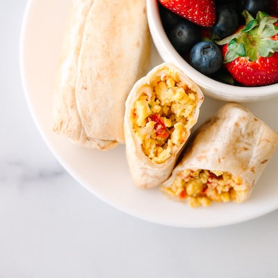 Veggie Breakfast Burritos