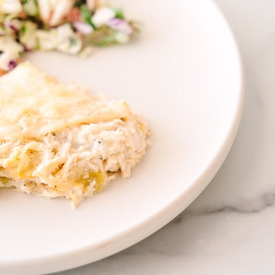 White Chicken Enchiladas