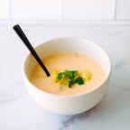 Single Serve Bacon Cheddar Cauliflower Soup