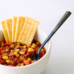 Single Serve Beefy Vegetable Soup