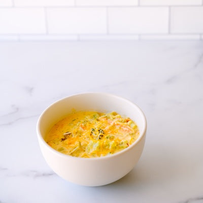 Single Serve Broccoli Cheddar Soup