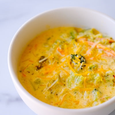Single Serve Broccoli Cheddar Soup
