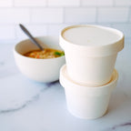 Single Serve Bacon Cheddar Cauliflower Soup