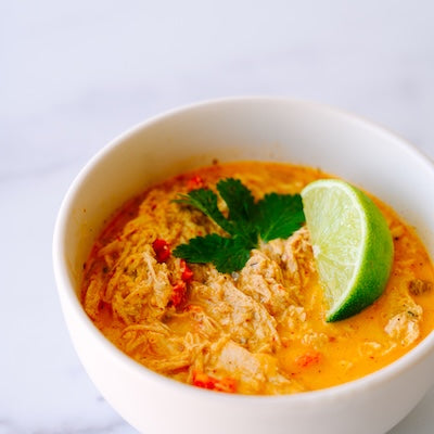 Single Serve White Chicken Chili