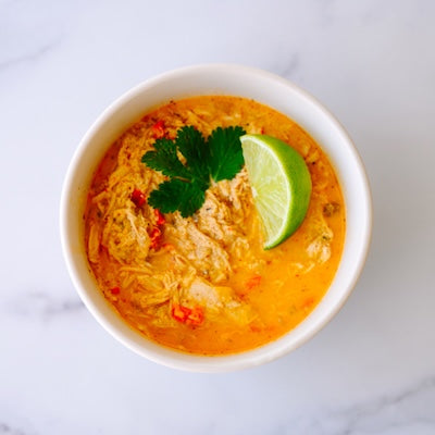 Single Serve White Chicken Chili