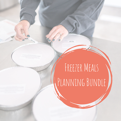 Freezer Meals Planning Bundle (4205722763342)
