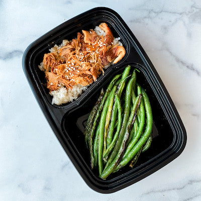 Honey Sesame Chicken + Green Beans Power Pack