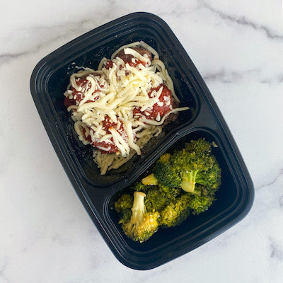 Parmesan Meatball+Roasted Broccoli Power Pack